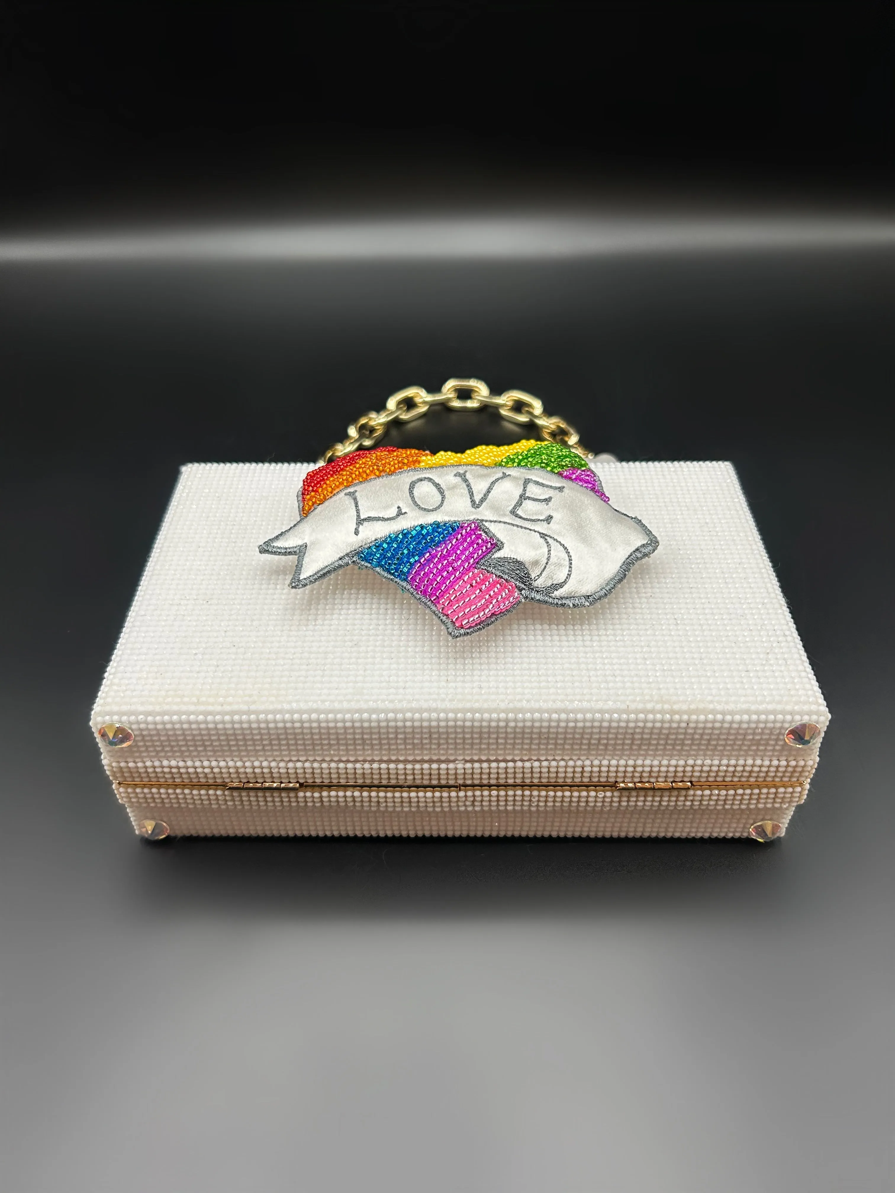 Rainbow Love Heart