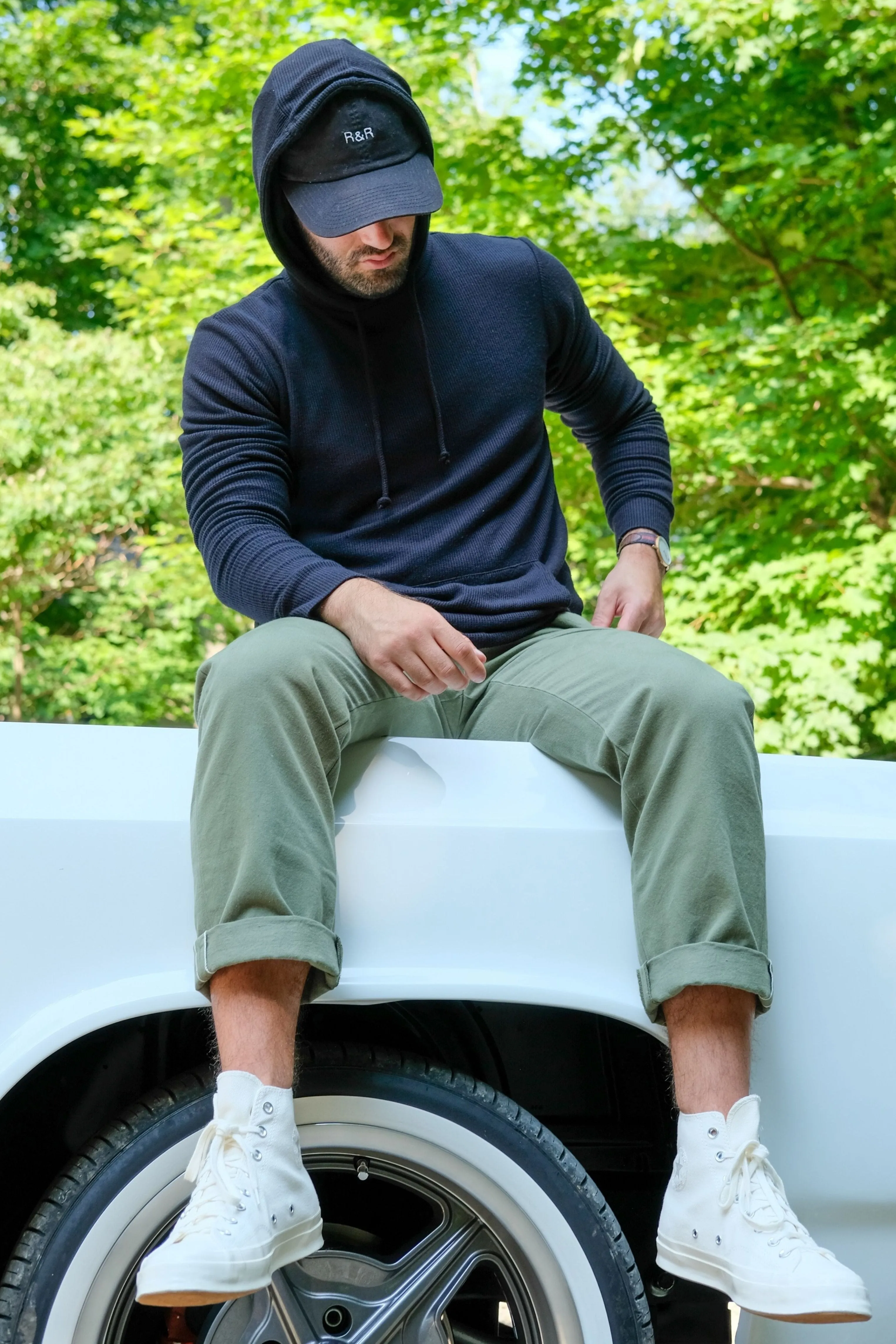 R&R SIGNATURE HAT - BLACK