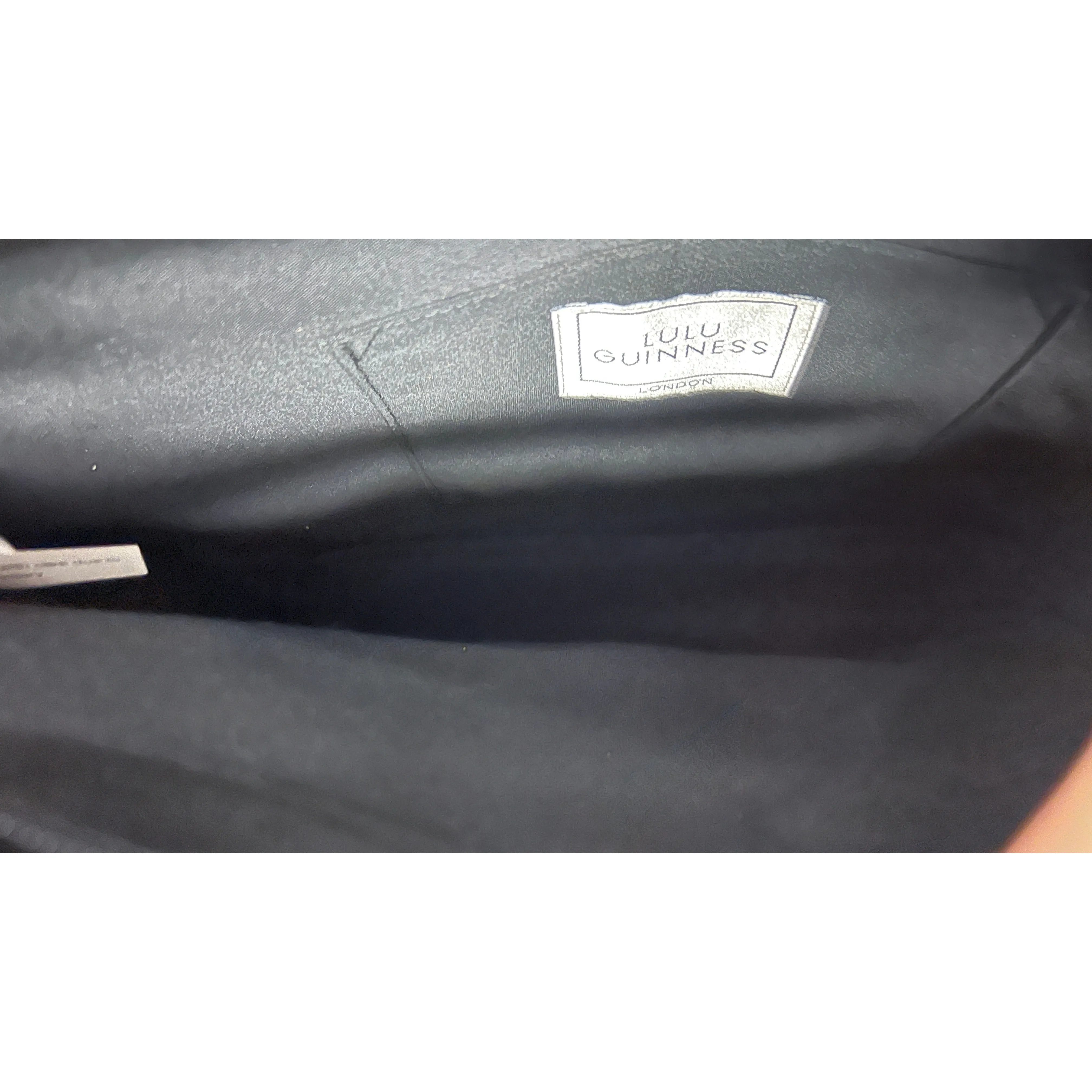 RARE Lulu Guinness Vintage Tote Bag '' Mansion 87 '' 563-096-010 w/Dustbag