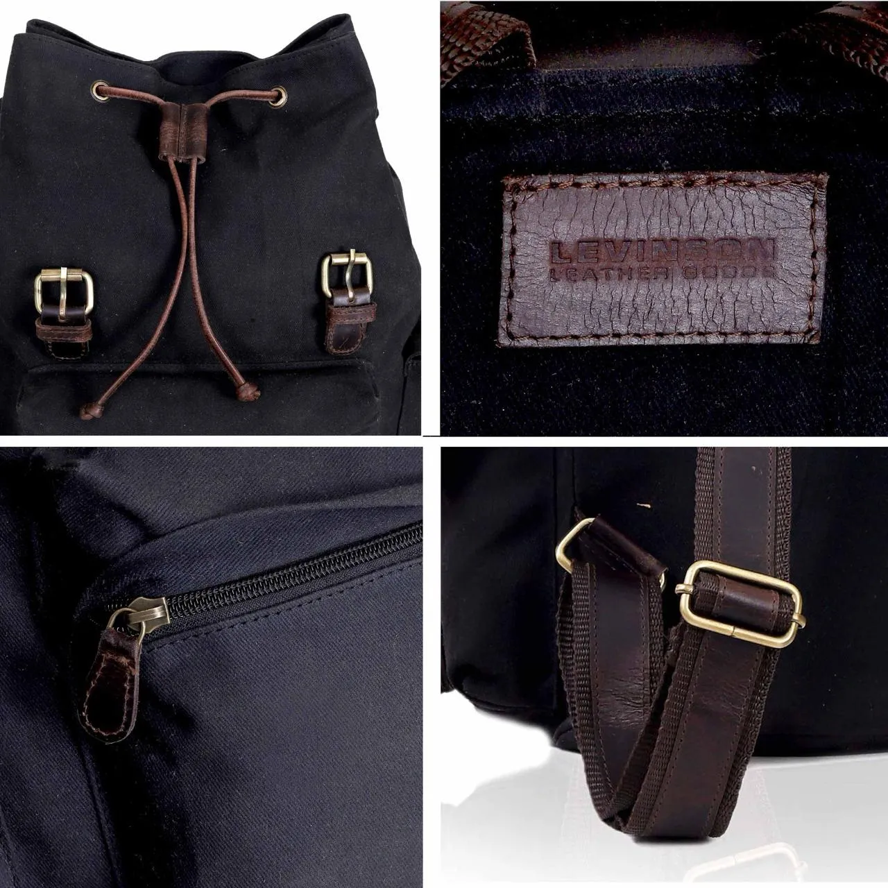 Reed Buffalo Leather Backpack