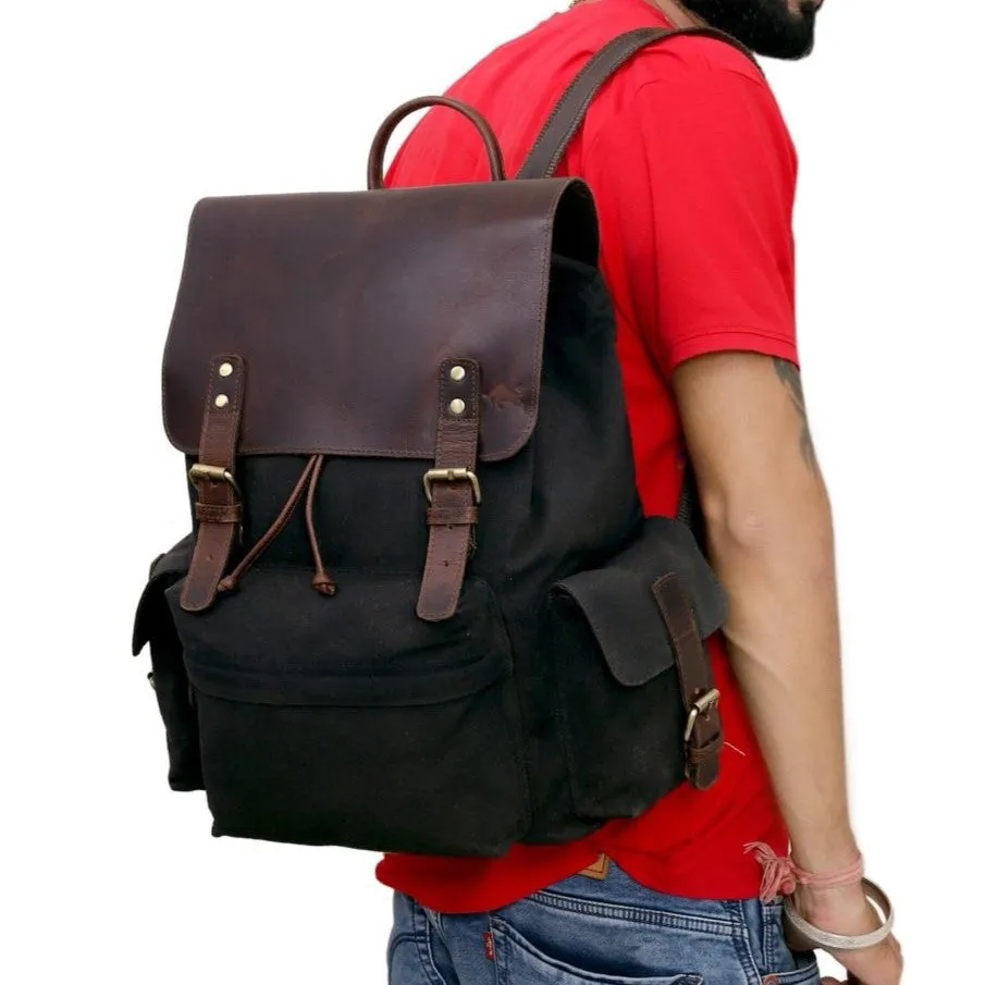 Reed Buffalo Leather Backpack