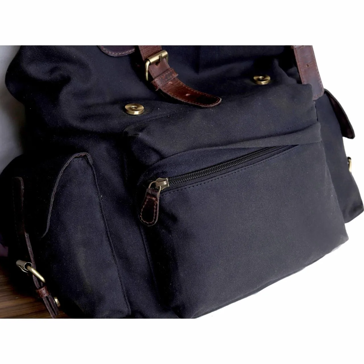 Reed Buffalo Leather Backpack