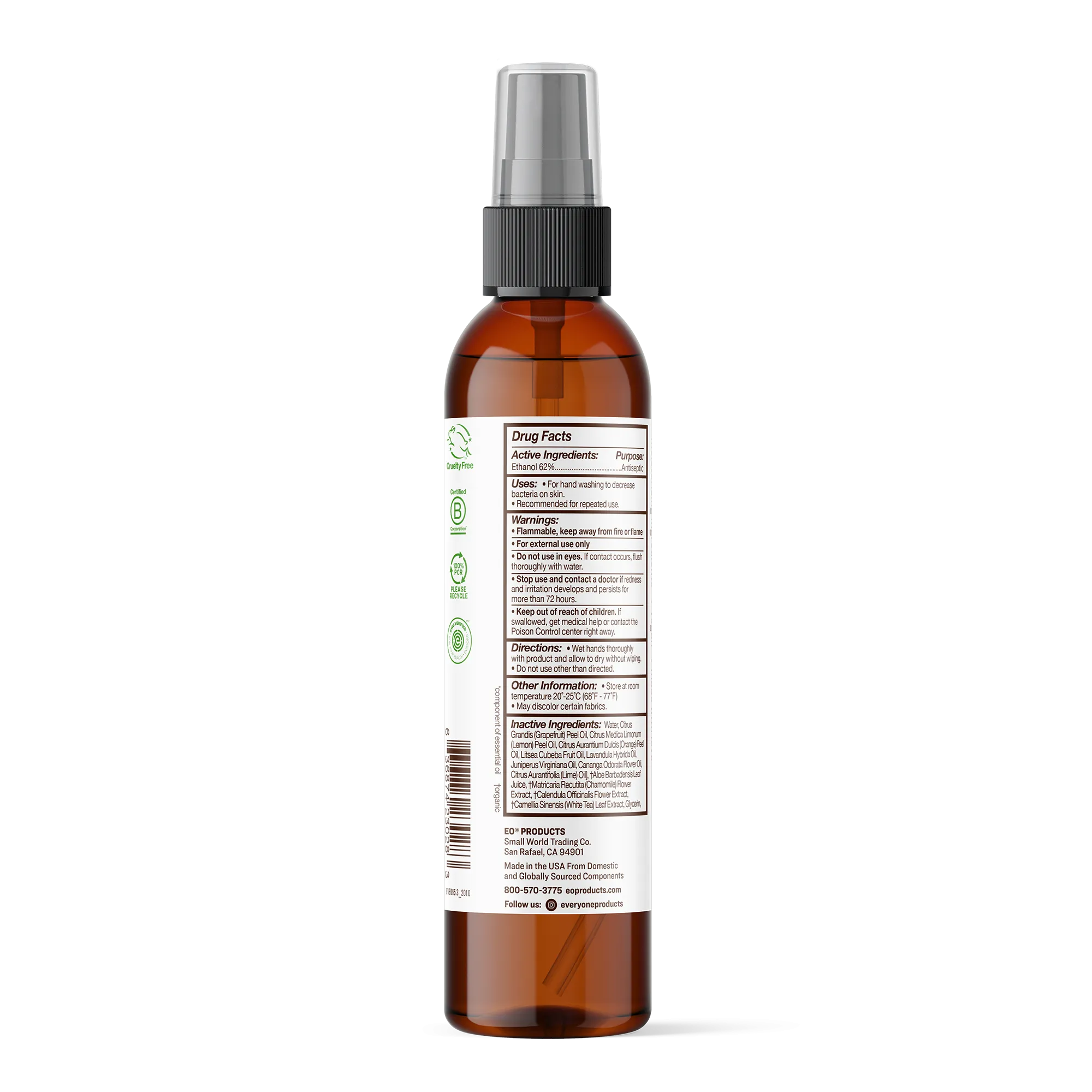 Replacement Pump for EVO Sanitizer Spray 8oz