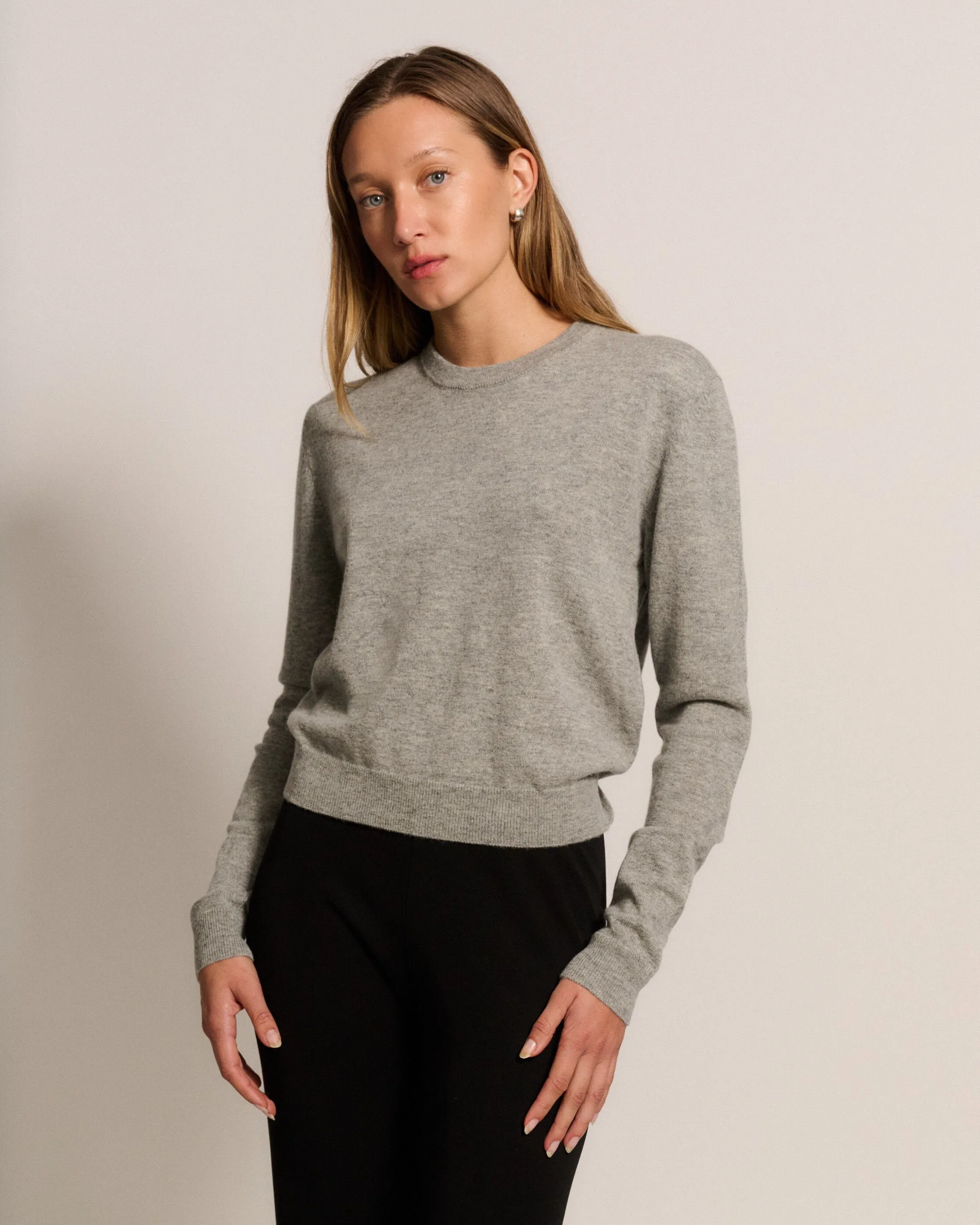 RLT TERI SWEATER - STONE