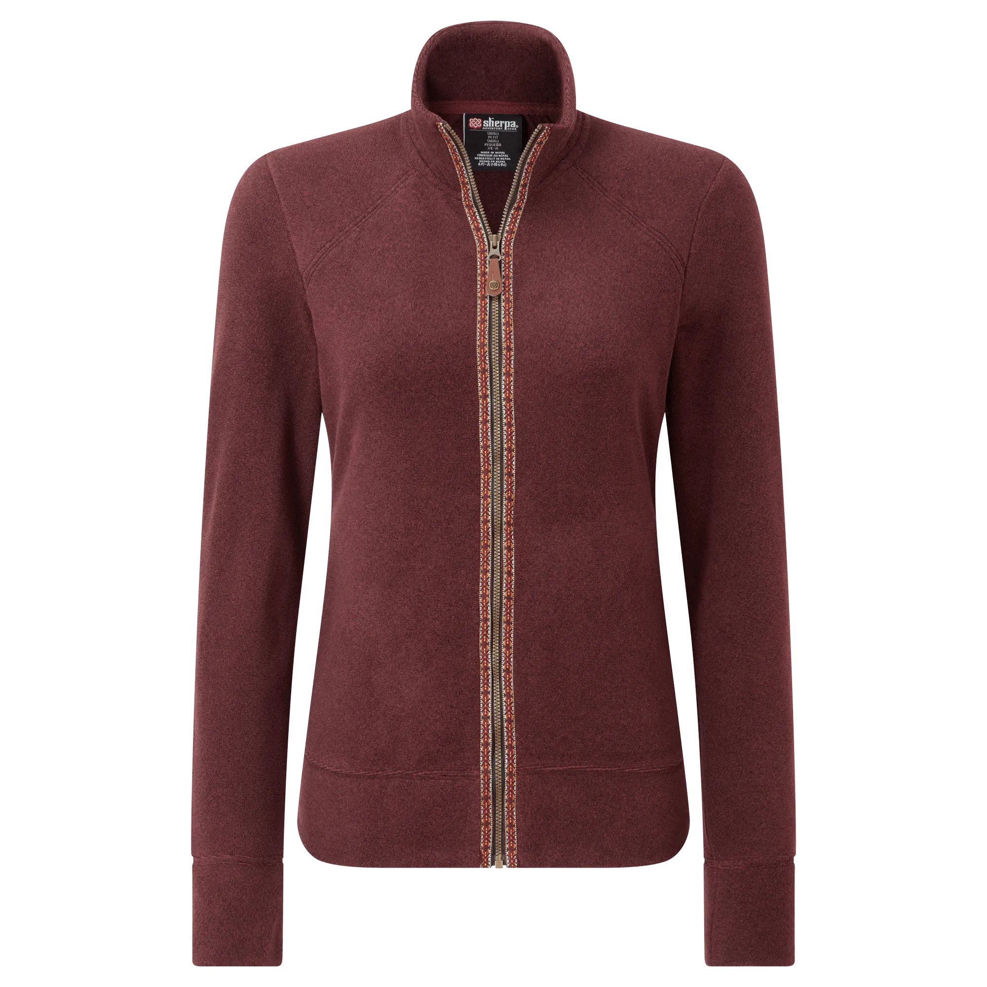 Rolpa Eco Jacket - Beet Red