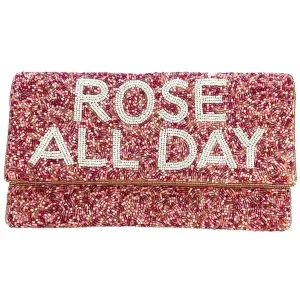 Rosé All Day Clutch Handbag