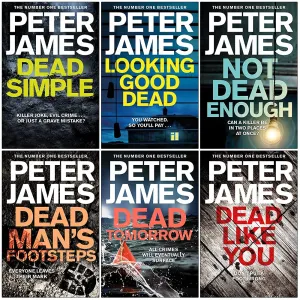 Roy Grace Series 1-6 Collection 6 Books Set By Peter James (Dead Simple)