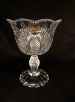 Royal Crystal Rock For Oneida Pedestal Compote