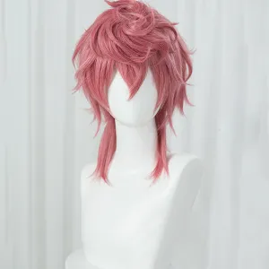 Rulercosplay Anime JoJo's Bizarre Adventure Trish Una Pink Medium Cosplay Wig