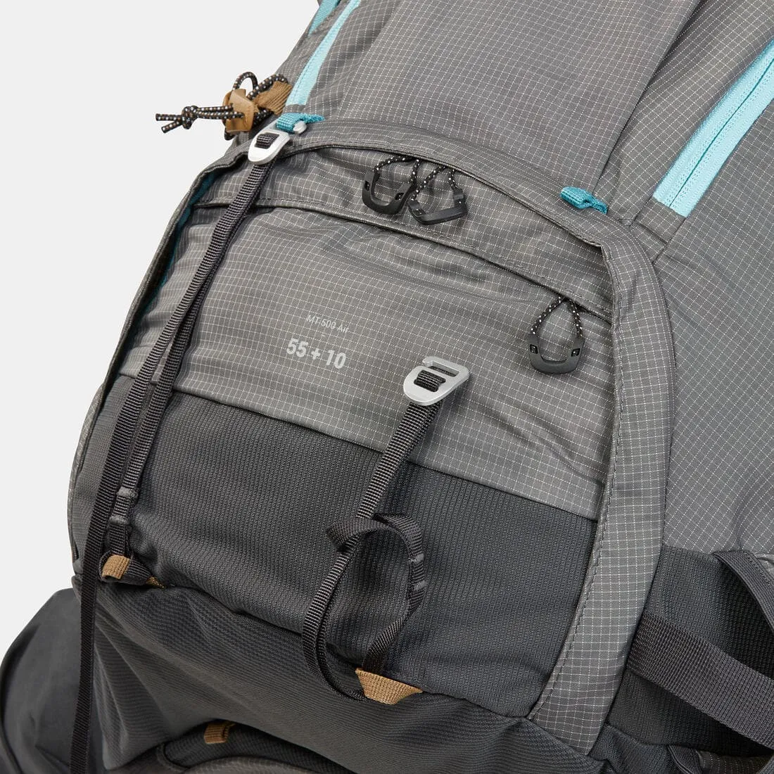 Sac à dos de trekking femme 55 10 l - mt500 air