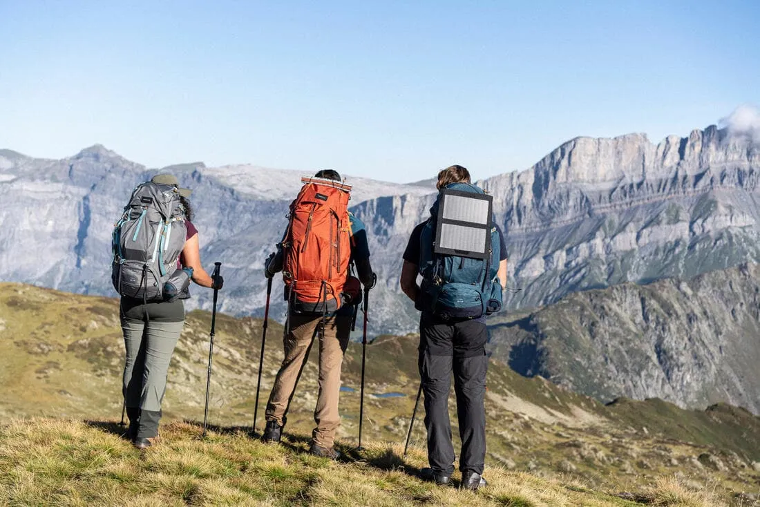 Sac à dos de trekking femme 55 10 l - mt500 air