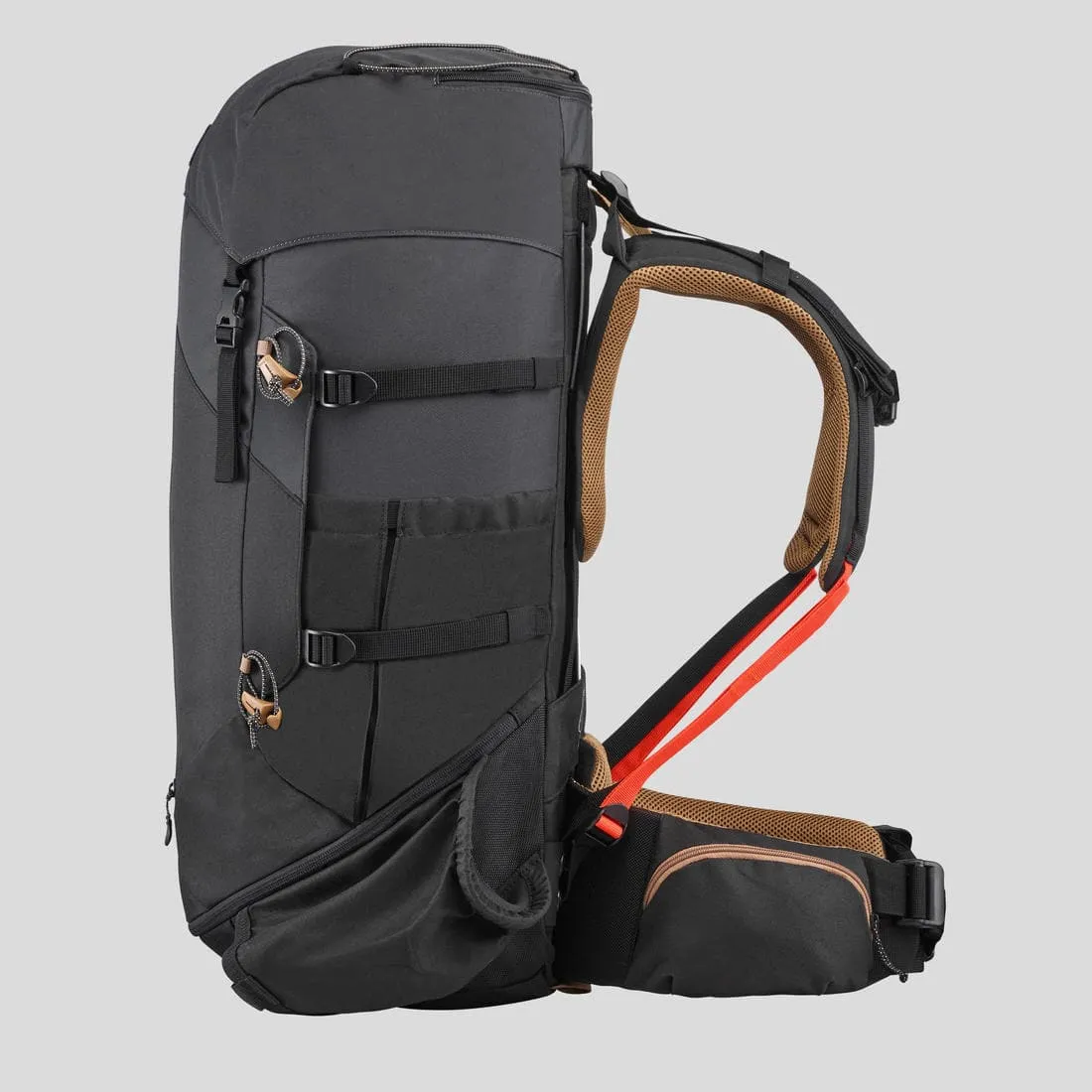 Sac à dos de trekking homme 50 l - mt100 easyfit
