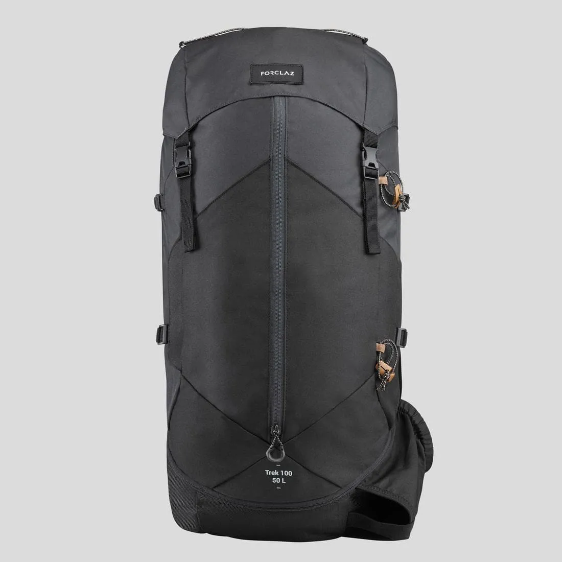 Sac à dos de trekking homme 50 l - mt100 easyfit