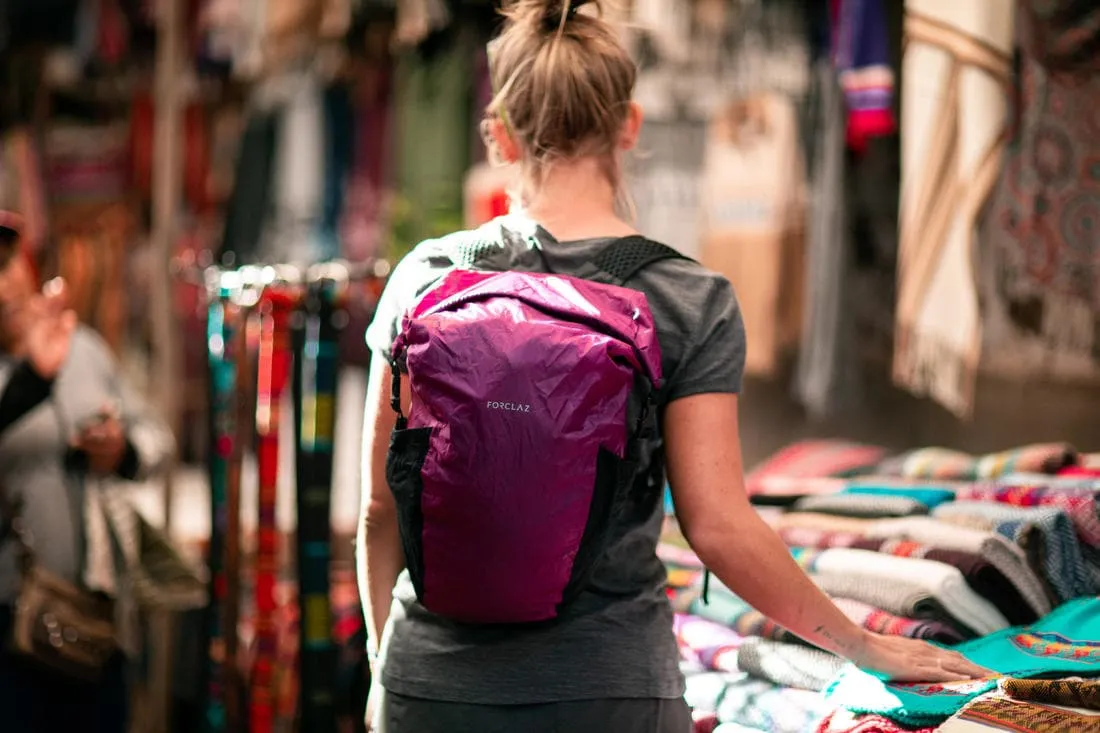 Sac à dos pliable et imperméable 20l - travel