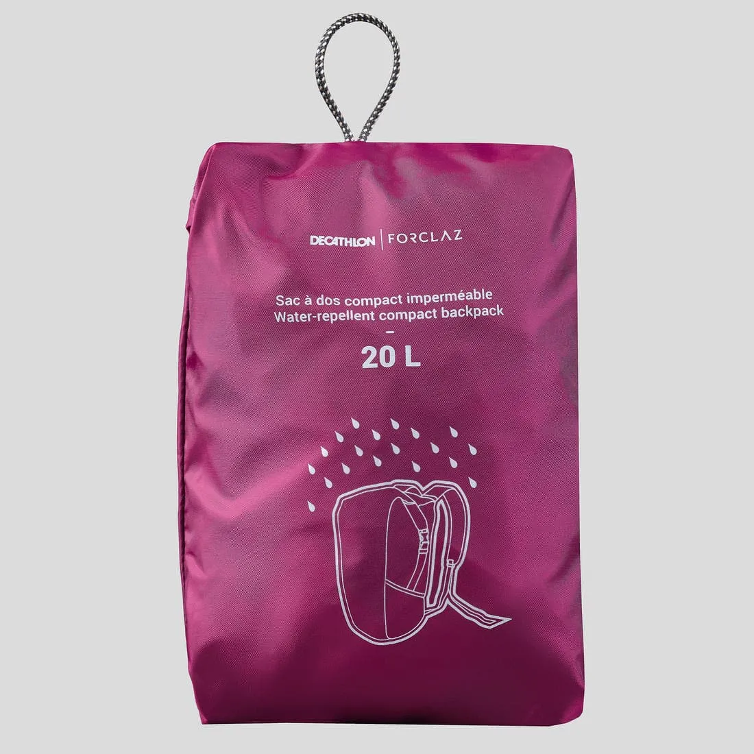 Sac à dos pliable et imperméable 20l - travel