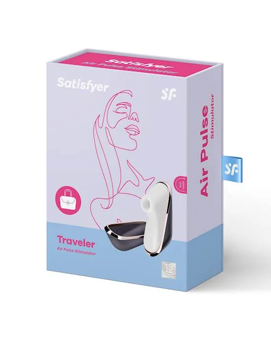 Satisfyer Pro Traveller | Black/Silver