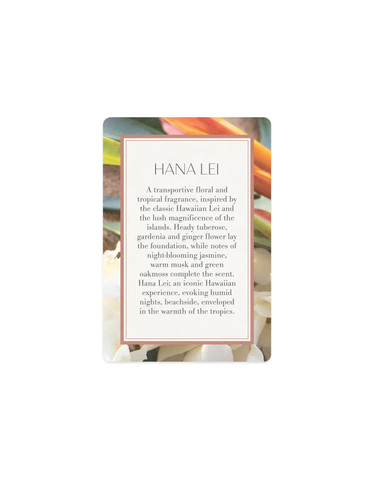 Scented Card - Hana Lei