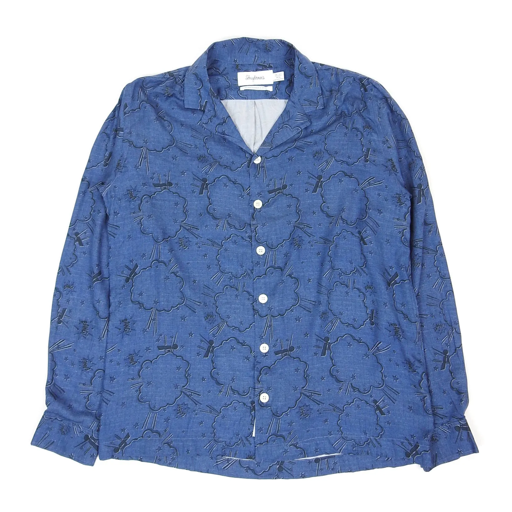 Schnayderman's Camp Collar Shirt Size 15.5