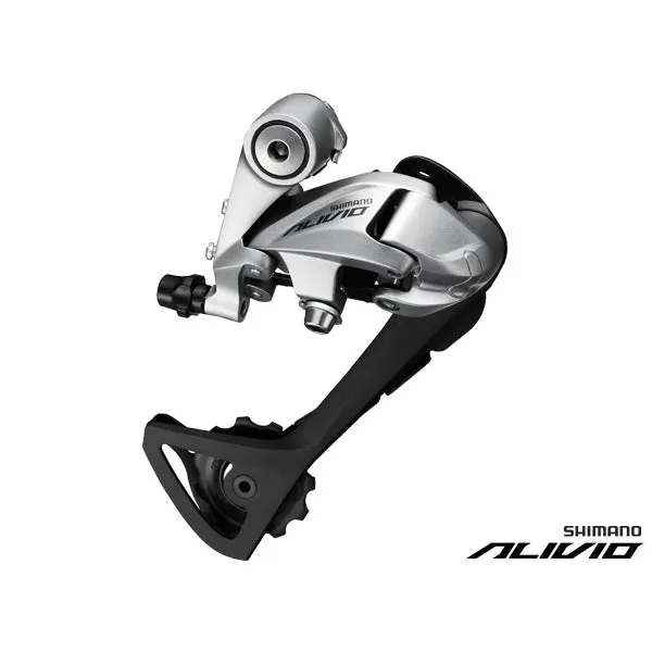 Shimano Alivio RD-T4000 9 Speed Rear Derailleur Silver/Black