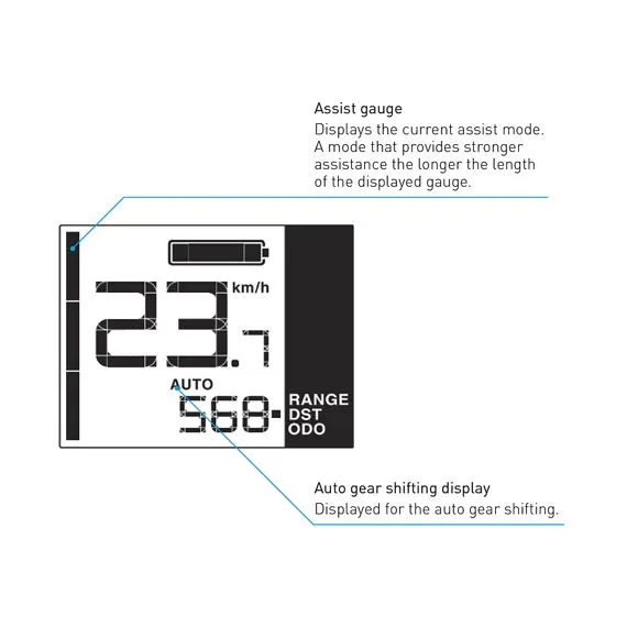 Shimano STEPS SC-EN500 Computer Display