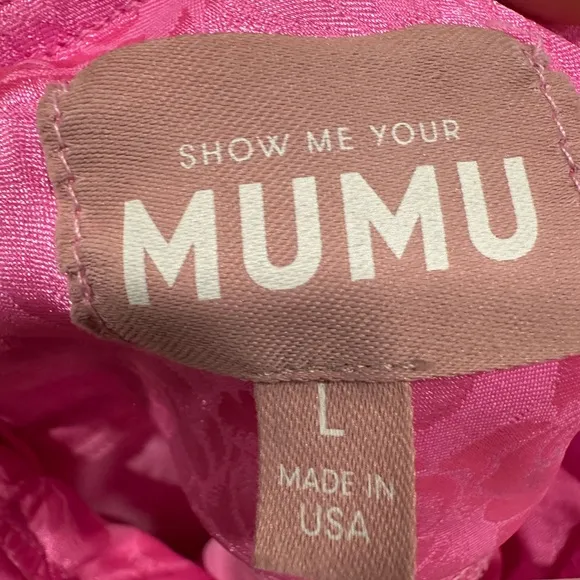 Show me Your Mumu Pink Dress