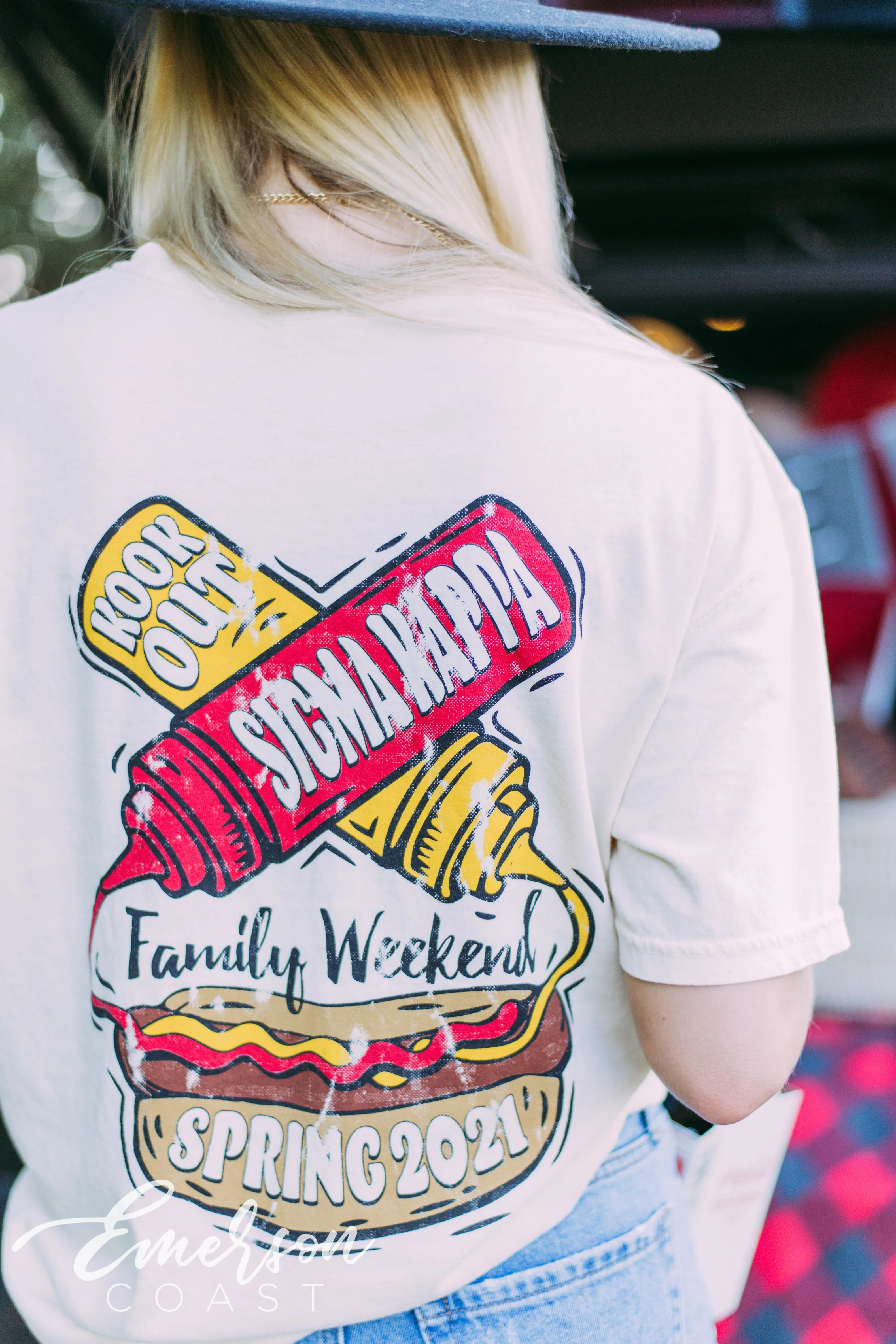 Sigma Kappa Kook Out Family Weekend Tee