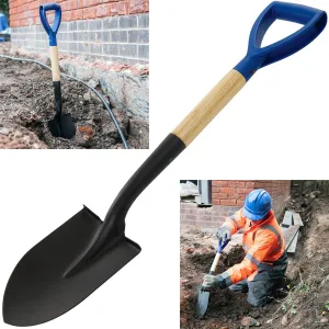 Silverline 700mm Mini Round Nose Spade Shovel Snow Garden Car
