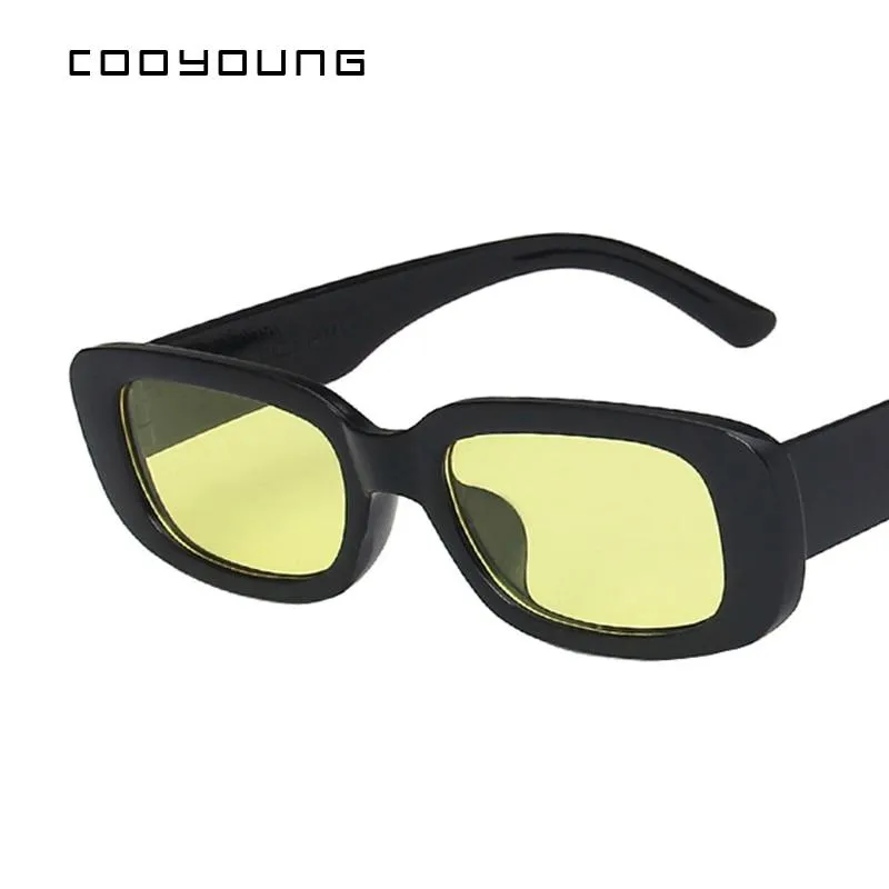 Small Rectangle Sunglasses Women Vintage Square Sun Glasses Shades Female