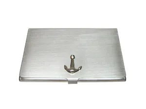 Smooth Nautical Anchor Business Card Holder