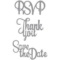 Spellbinders [Designer Series Wedding Collection] - Inviting Words