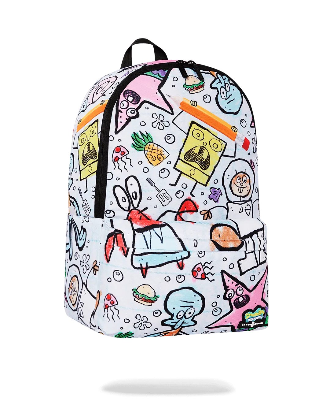 SPONGE DOODLE SPACE JUNK BACKPACK