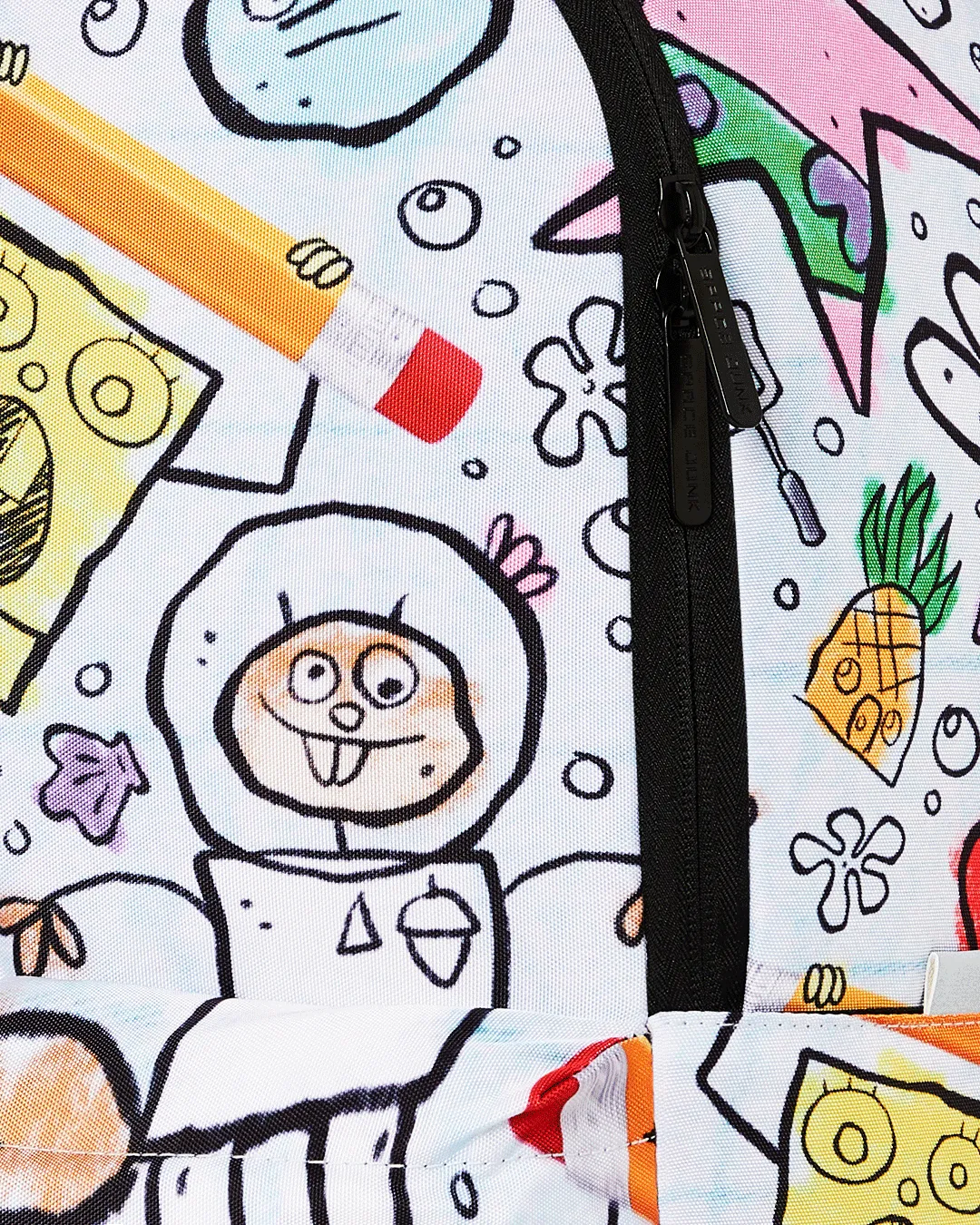 SPONGE DOODLE SPACE JUNK BACKPACK