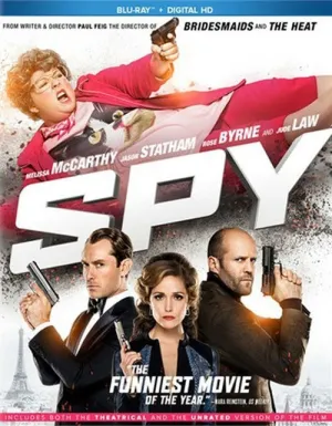 Spy Blu-Ray   Digital HD with Slip Cover (Free Shipping)