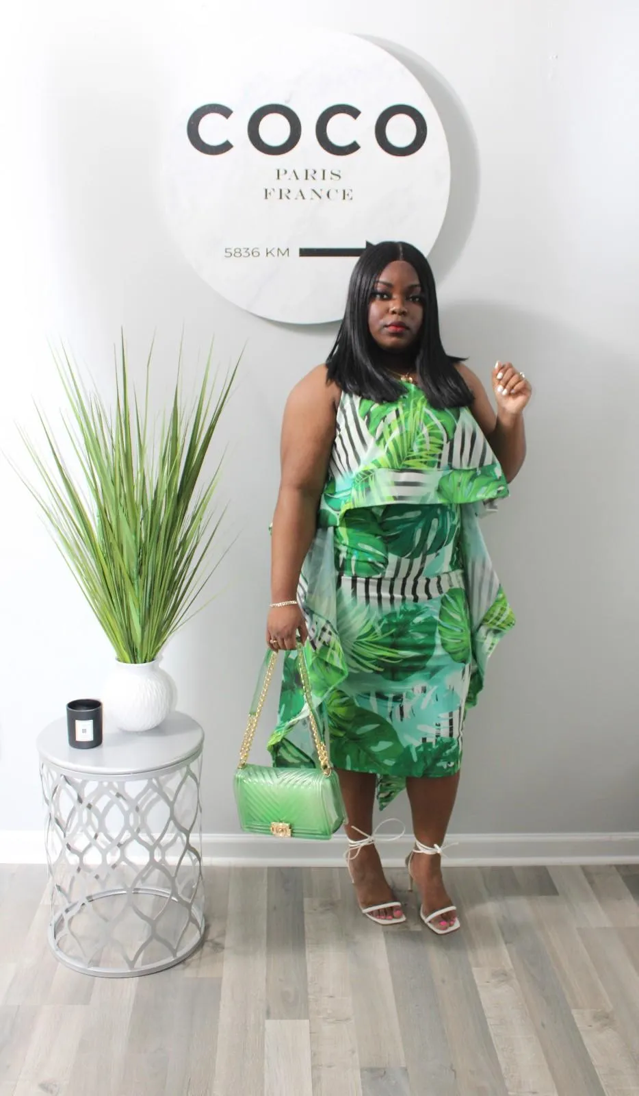 Strike'em Cape Dress