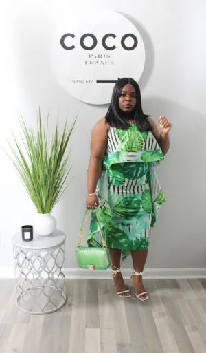 Strike'em Cape Dress