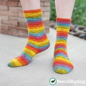 Sundog Socks: Knitting Pattern PDF