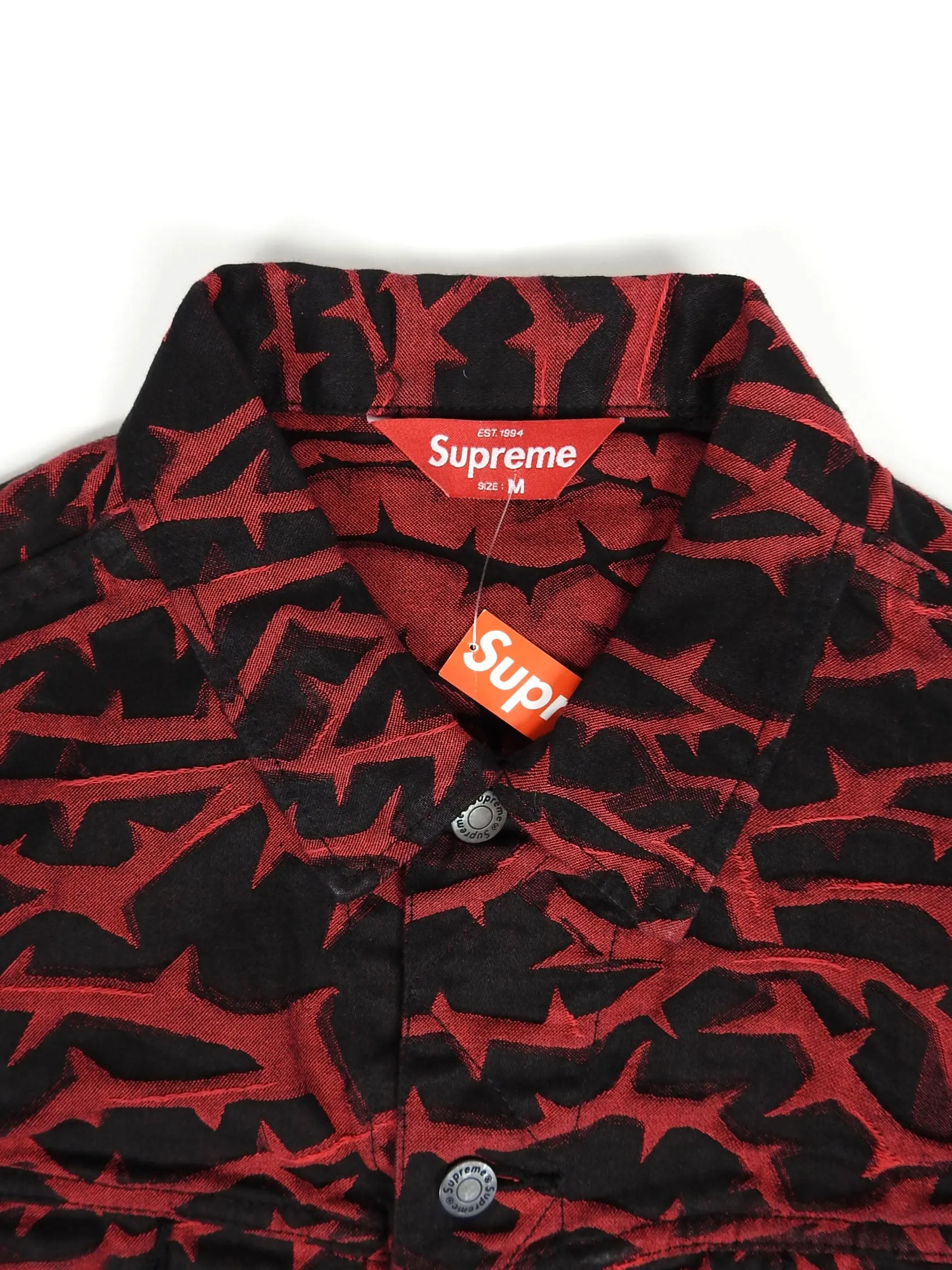 Supreme F/W'18 Thorn Trucker Jacket Size Medium