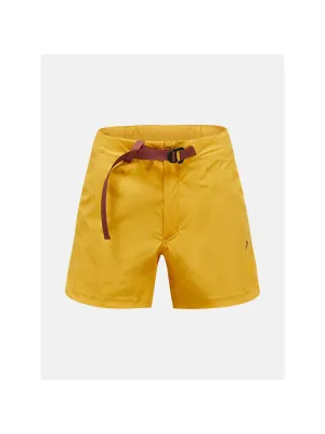 Szorty Peak Performance W Vislight Light Shorts żółty