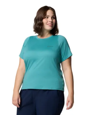 T-Shirt Weekend Ascent Taille Plus - Teal