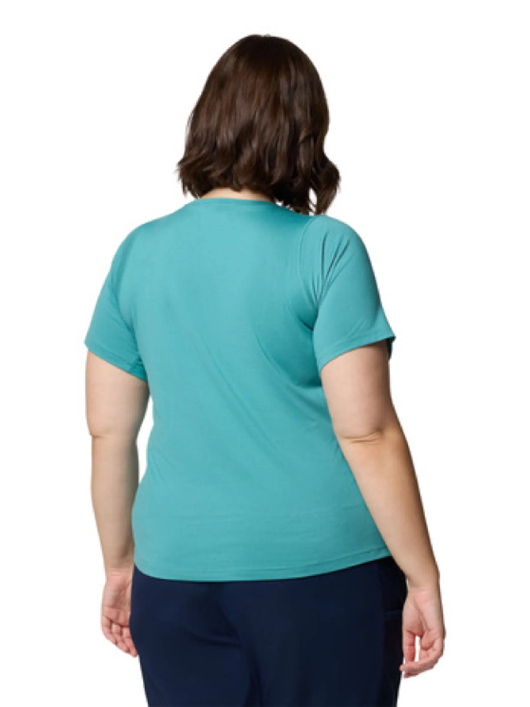 T-Shirt Weekend Ascent Taille Plus - Teal