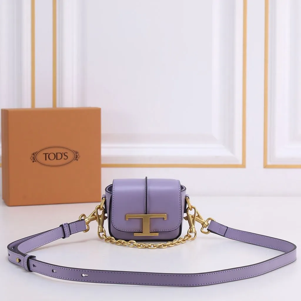 T-Timeless Crossbody Bag in Micro Leather