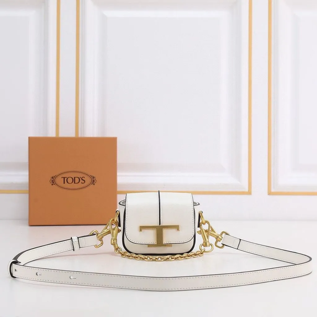 T-Timeless Crossbody Bag in Micro Leather