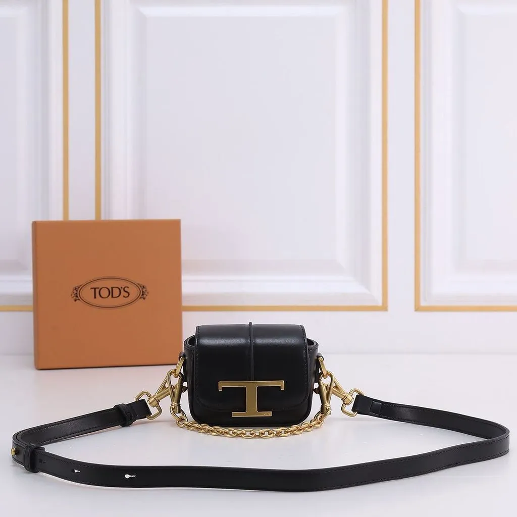 T-Timeless Crossbody Bag in Micro Leather