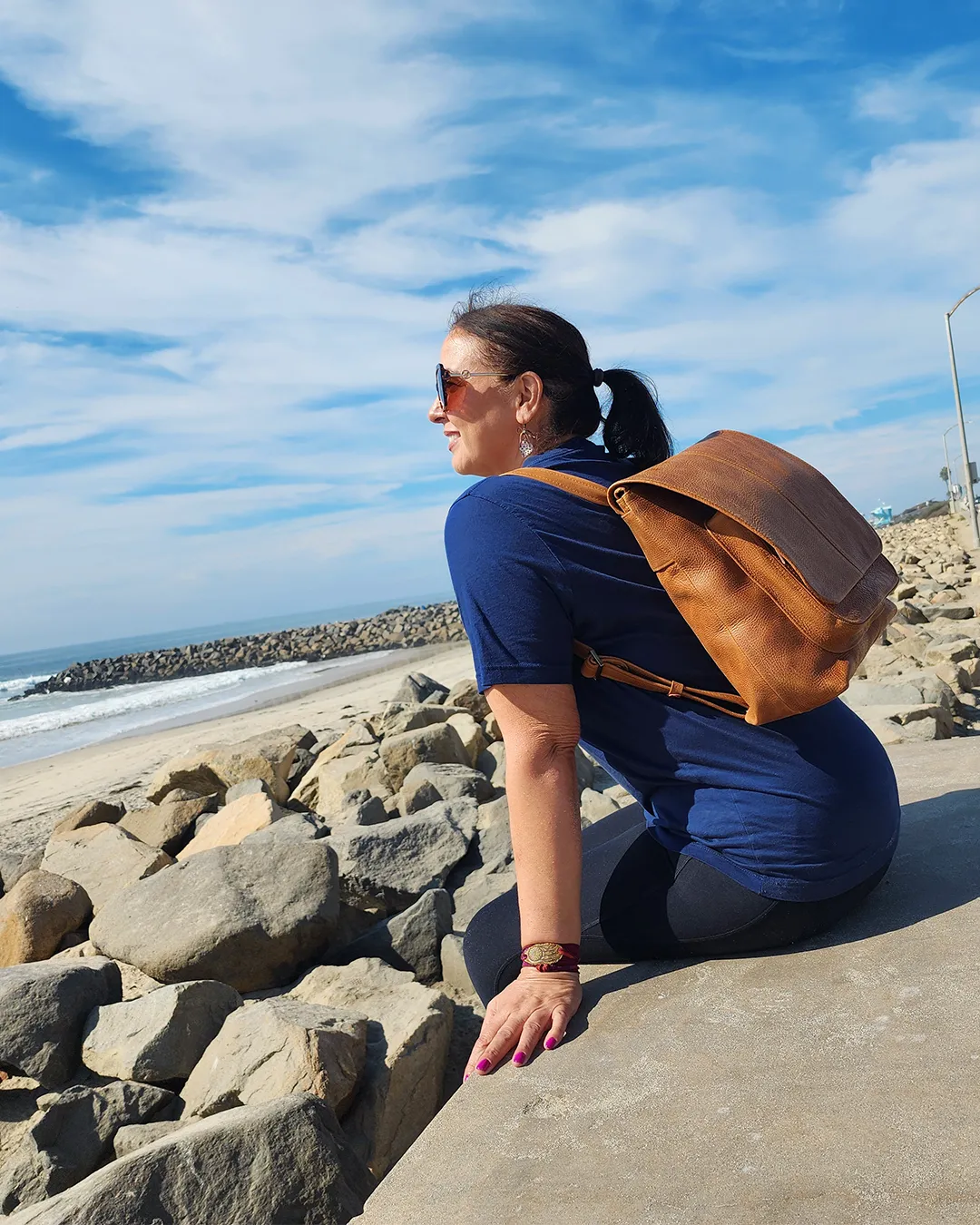 Talia Convertible Backpack ~ Adventure Leathers