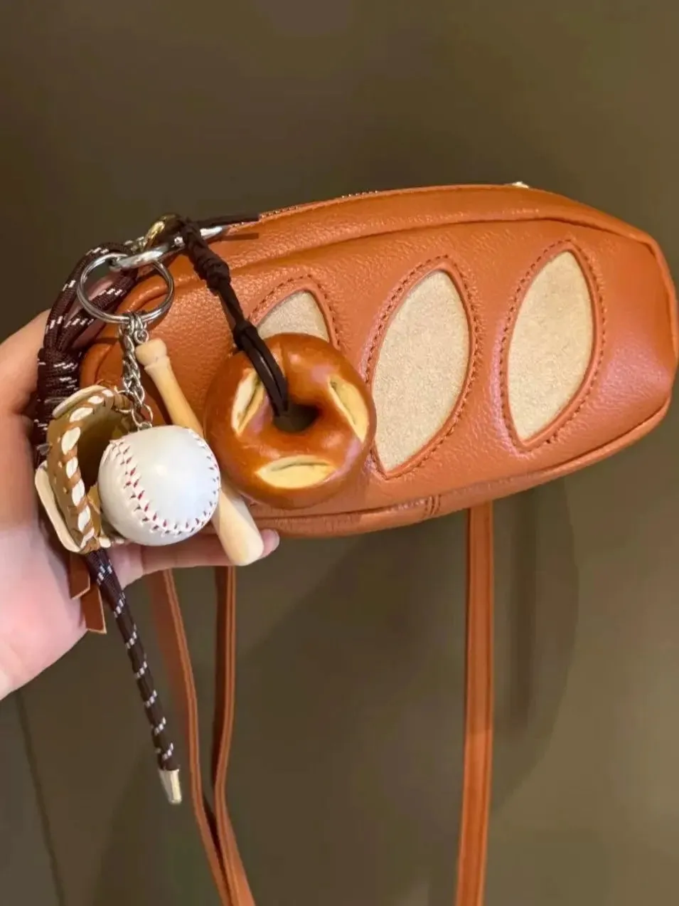 'Tea Time' Kawaii Cookie Pendant Mini Bread Handbag