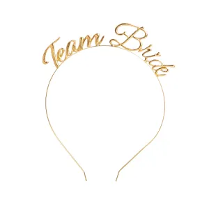 Team bride headband