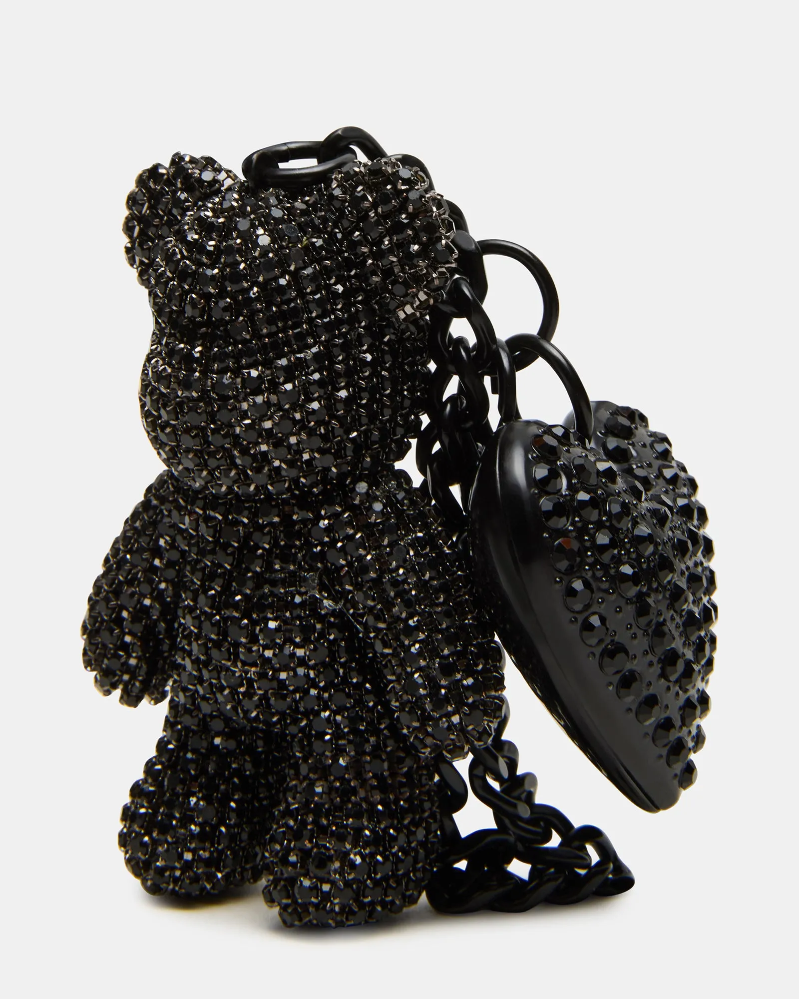 TEDDY BAG CHARM BLACK