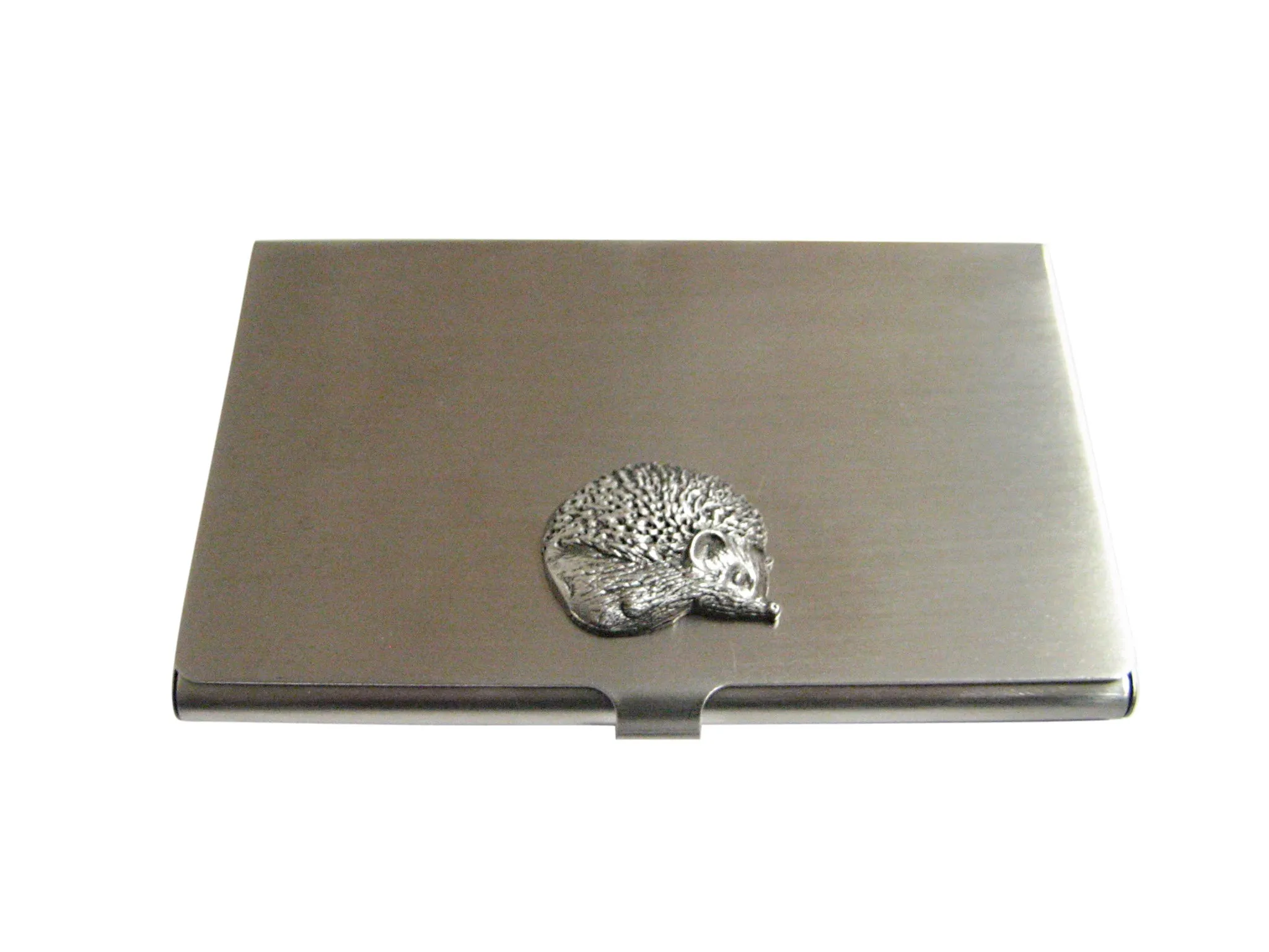 Textured Hedgehog Business Card Holder