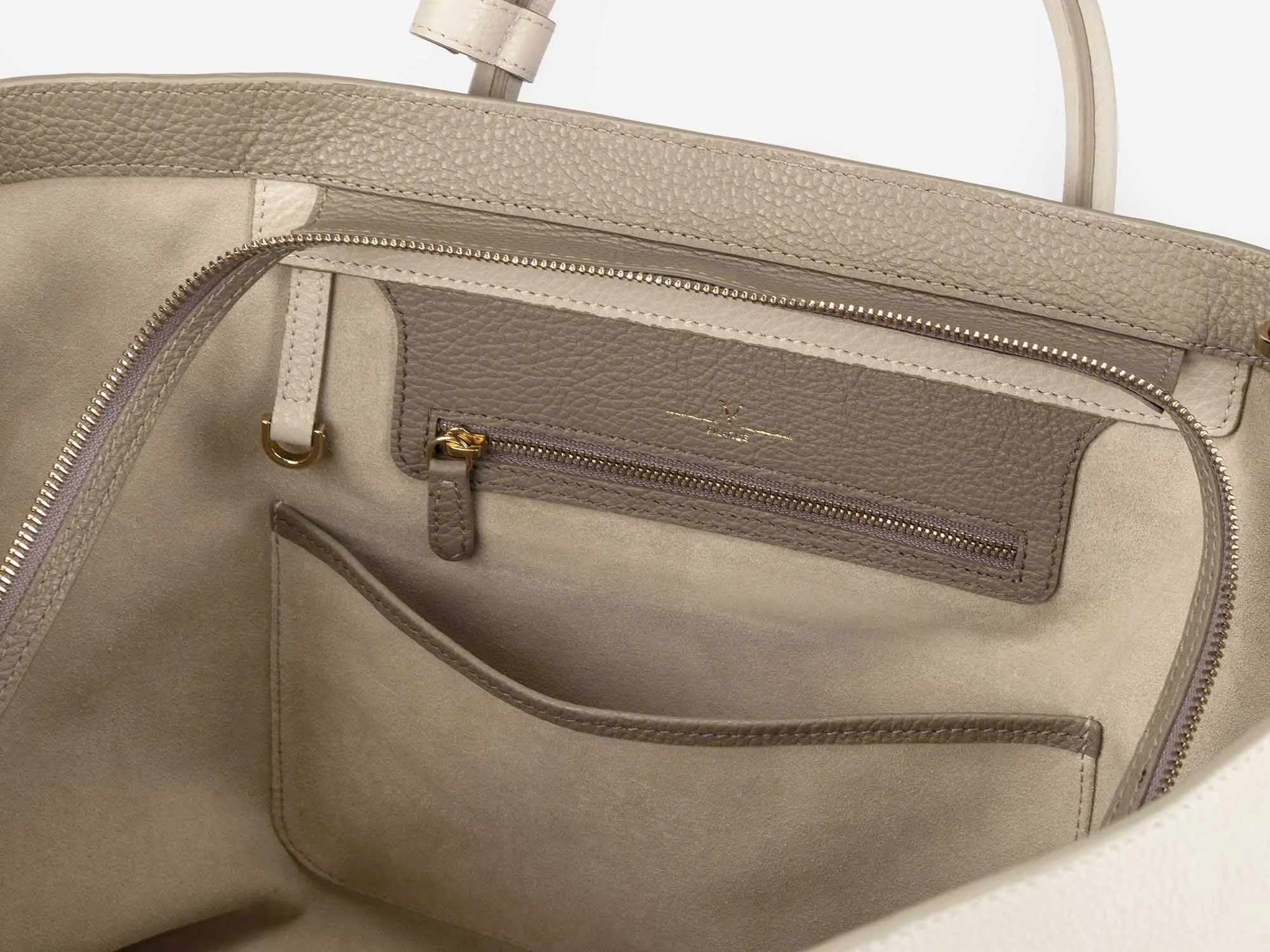 Thalia Handbag, Crema