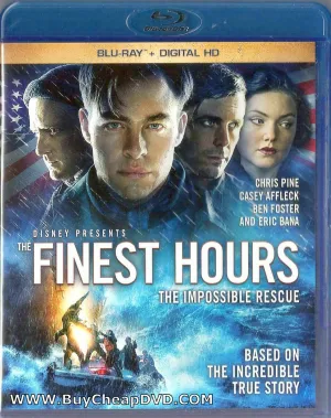 The Finest Hours Blu-Ray   Digital HD (Free Shipping)